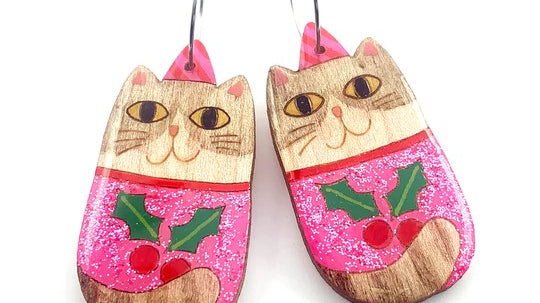 60 days until Christmas...  My Top Christmas Earrings