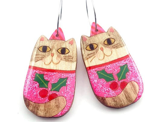 60 days until Christmas...  My Top Christmas Earrings