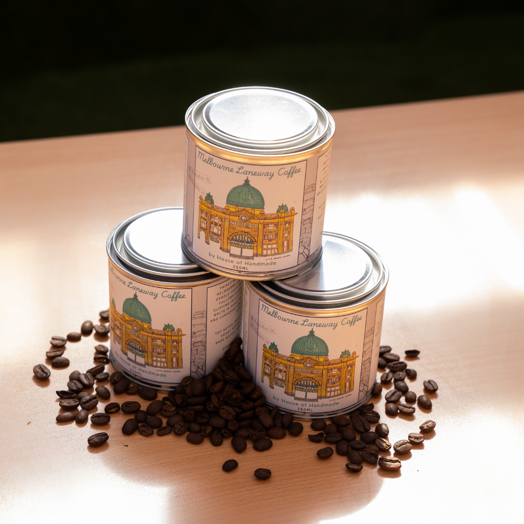 Handmade Melbourne Laneway Coffee Candle