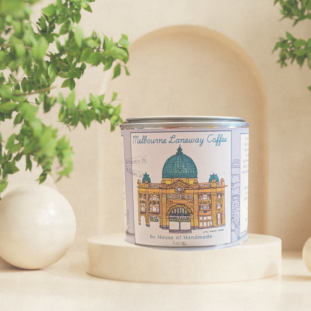 Handmade Melbourne Laneway Coffee Candle