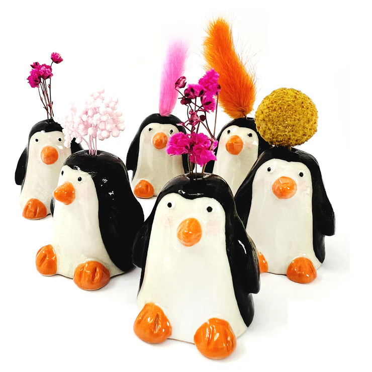 Mini Ceramic Animal Vases