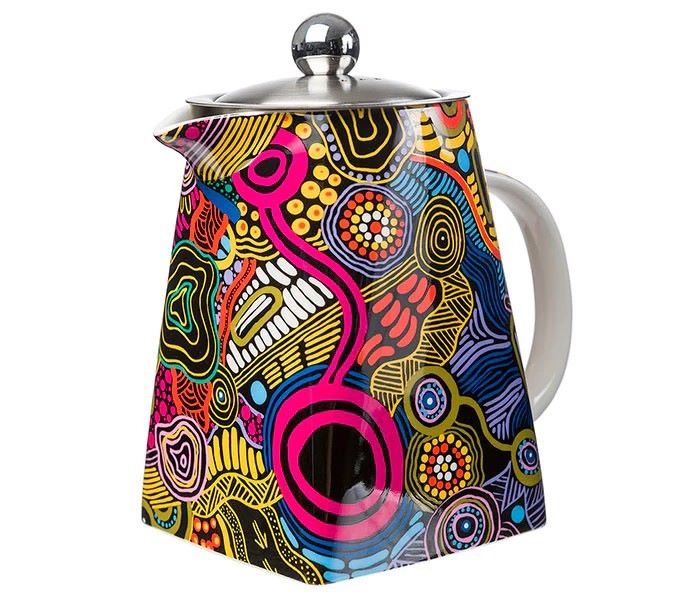 Aboriginal Art China Teapot