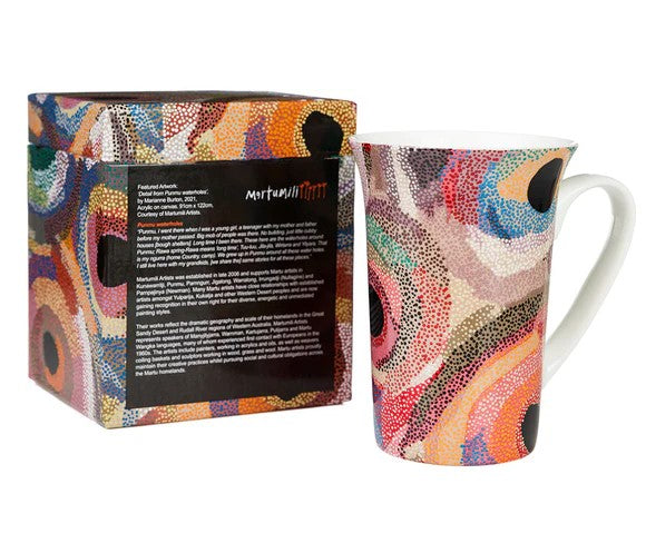 Aboriginal Art Fine Bone China Mug