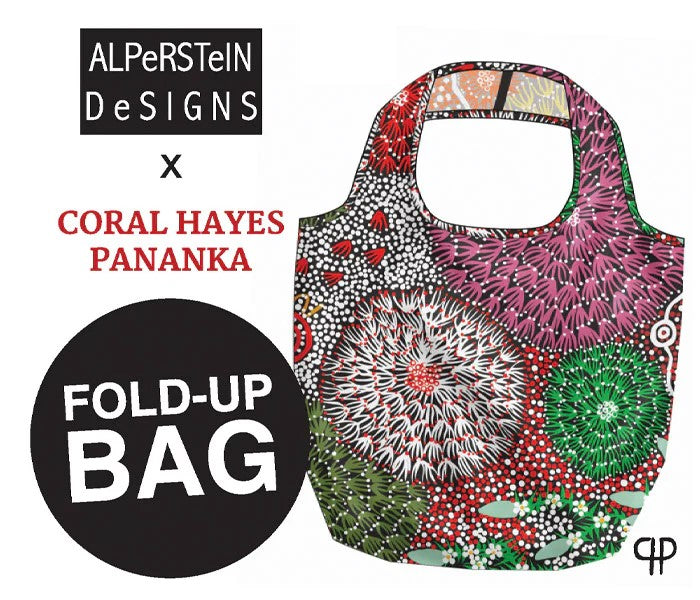 Aboriginal Art Fold Up Shopping Bag