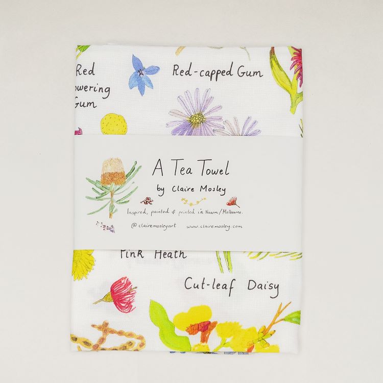 Tea Towels by Claire Mosley
