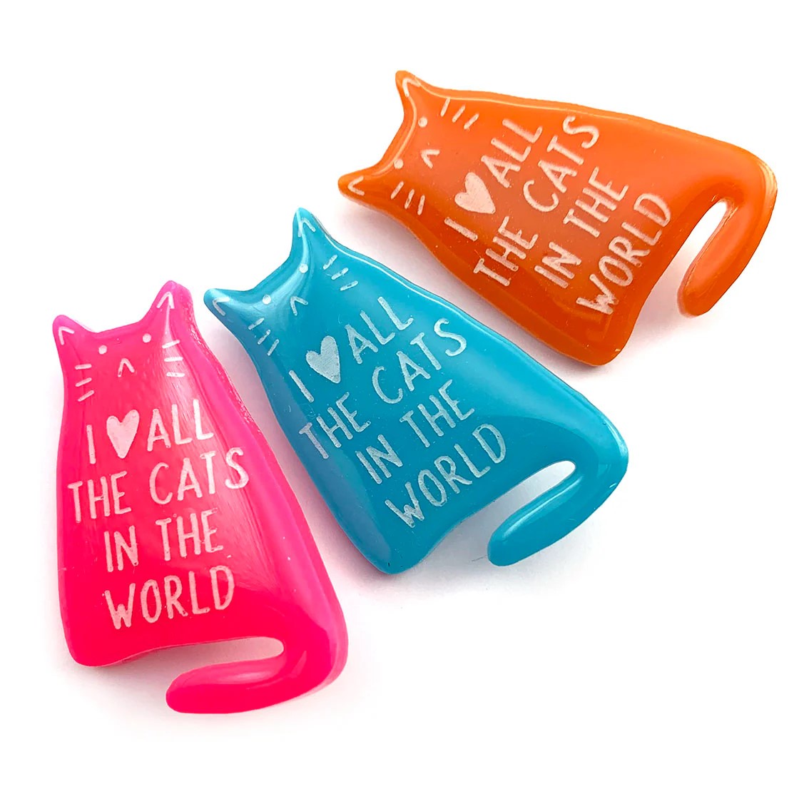 Bright Cat Brooches