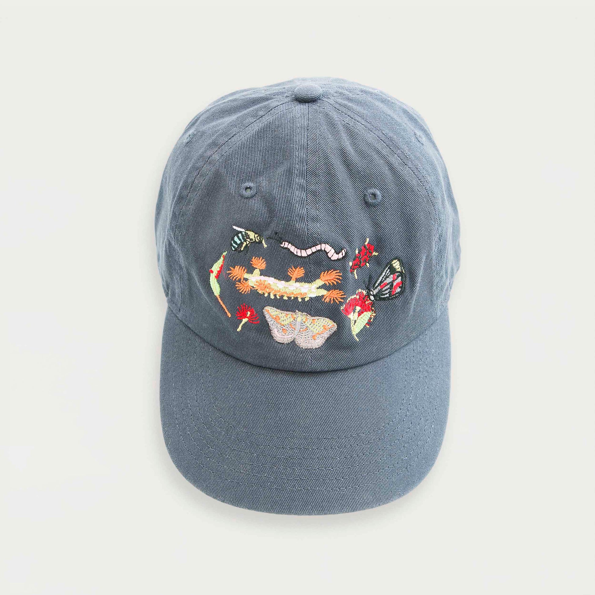 Embroidered Australiana Cap by Claire Mosley