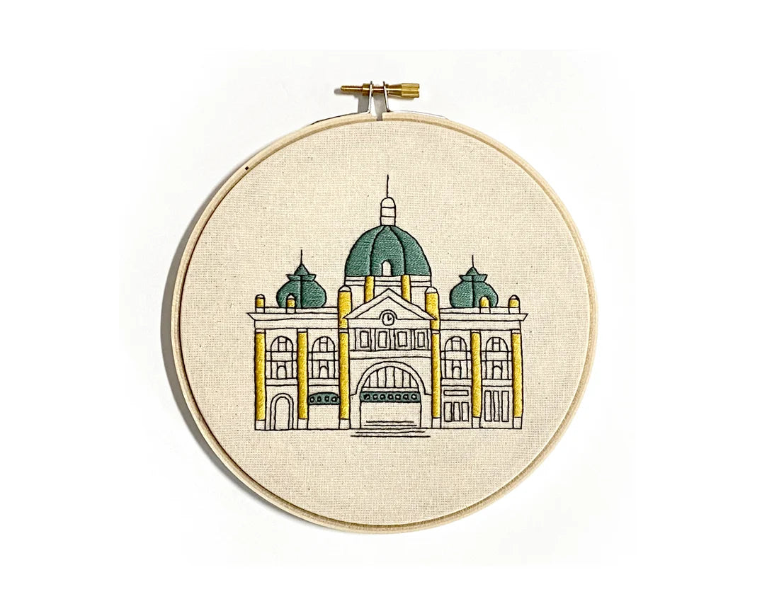 Melbourne Icon Embroidery Kits