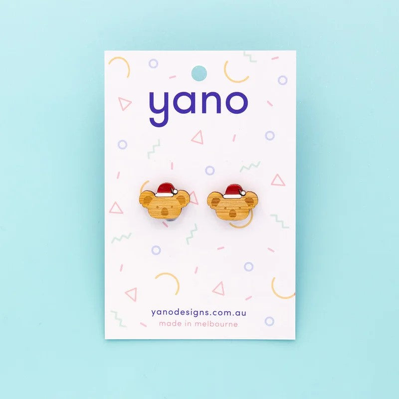 Handmade Christmas Earrings by Yano