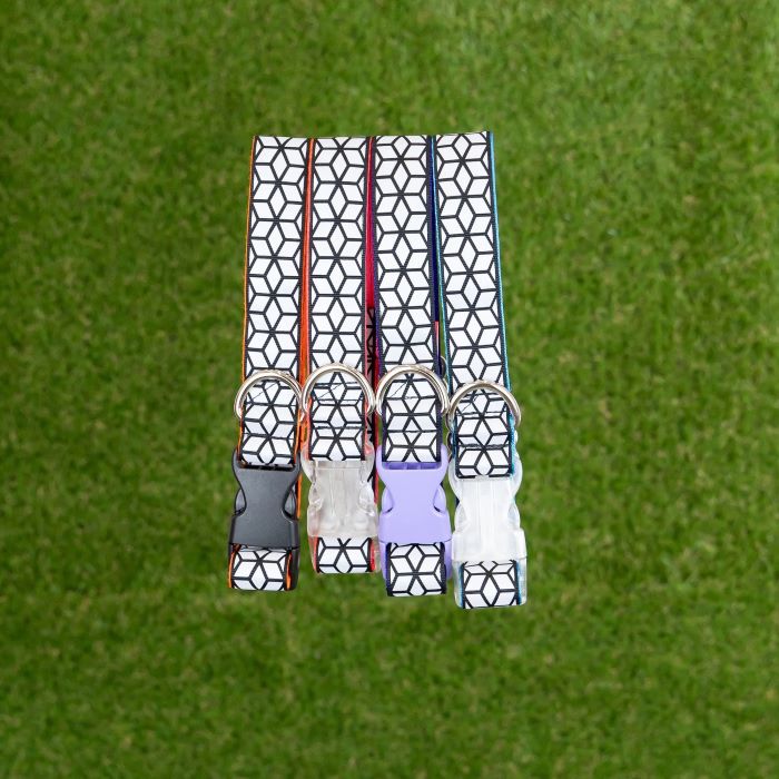 Handmade Dog Collar & Leash - REFLECTIVE Collection