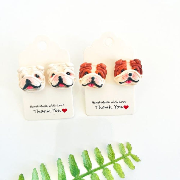 Handmade Dog Earrings– House of Handmade - Main Image