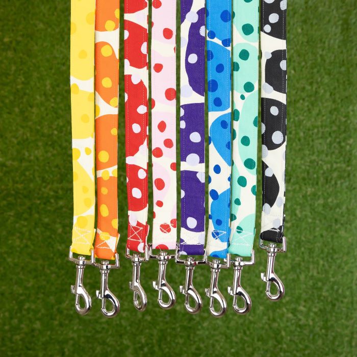 Handmade Dog Collar's & Leashes - Couch Potato Collection