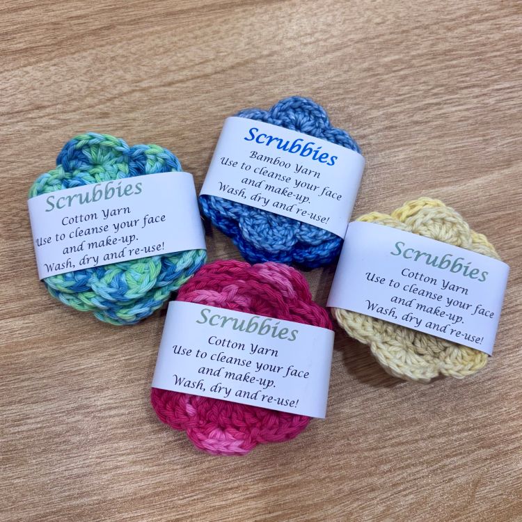 Crochet Face Scrubbies