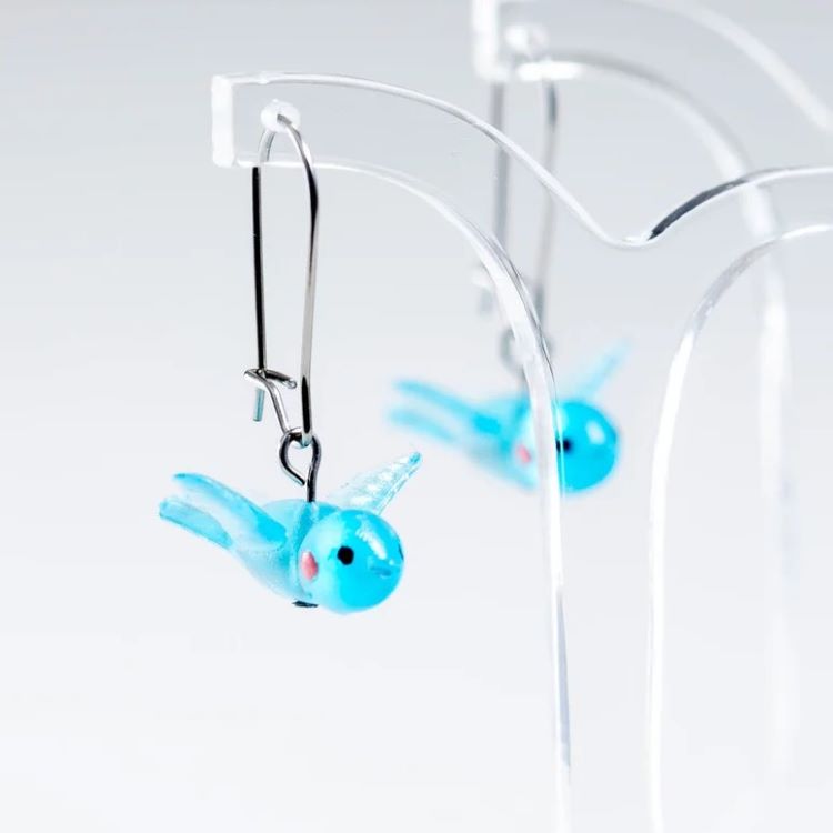 Handmade Lucky Bird Earrings