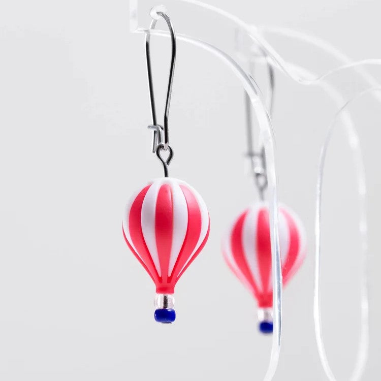 Handmade Hot Air Balloon Earrings