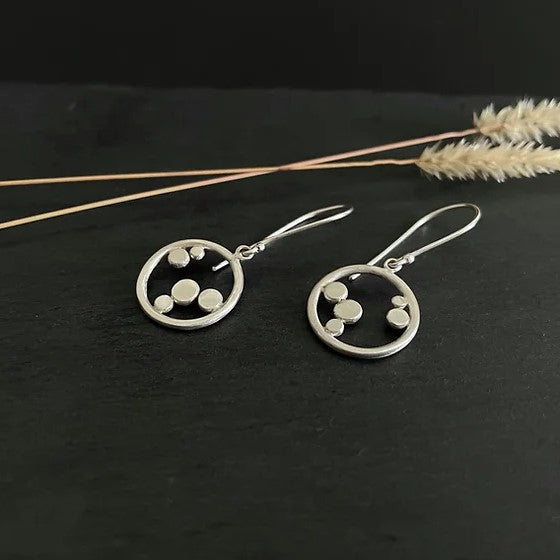Handmade Sterling Silver Statement Earrings