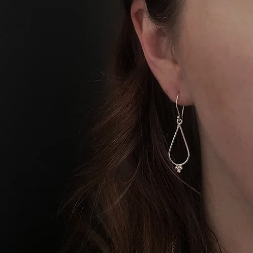 Handmade Sterling Silver Statement Earrings
