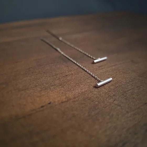 Handmade Sterling Silver Statement Earrings
