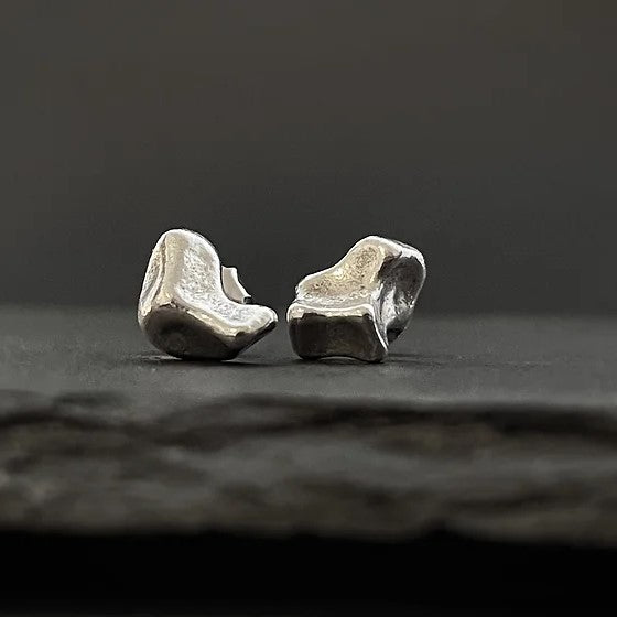 Handmade Sterling Silver Studs