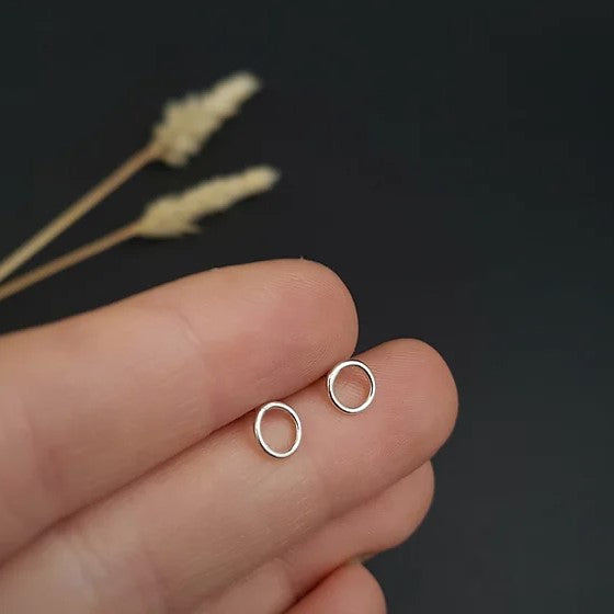 Handmade Sterling Silver Studs