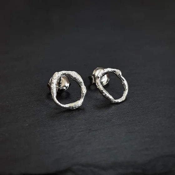 Handmade Sterling Silver Studs
