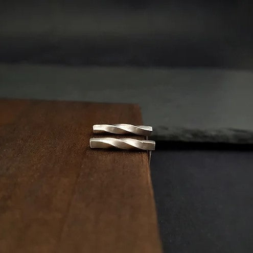 Handmade Sterling Silver Studs