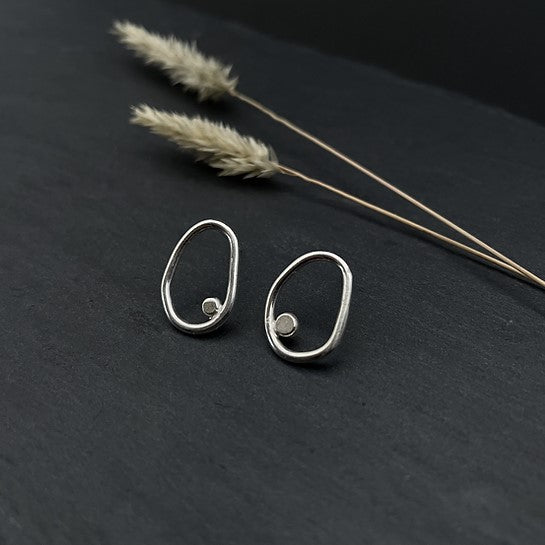 Handmade Sterling Silver Studs