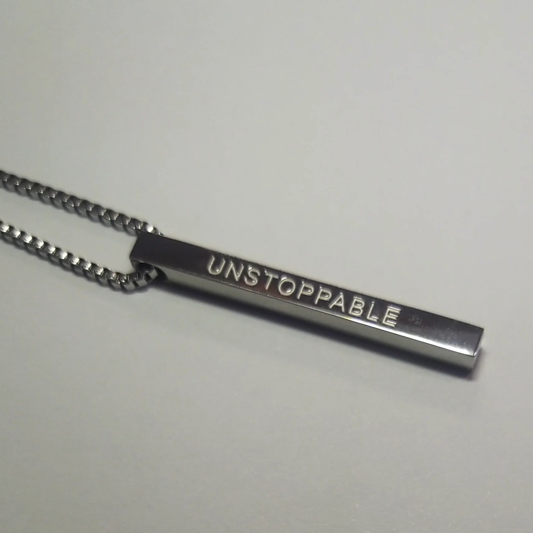 Positive Affirmation Pendant Necklace
