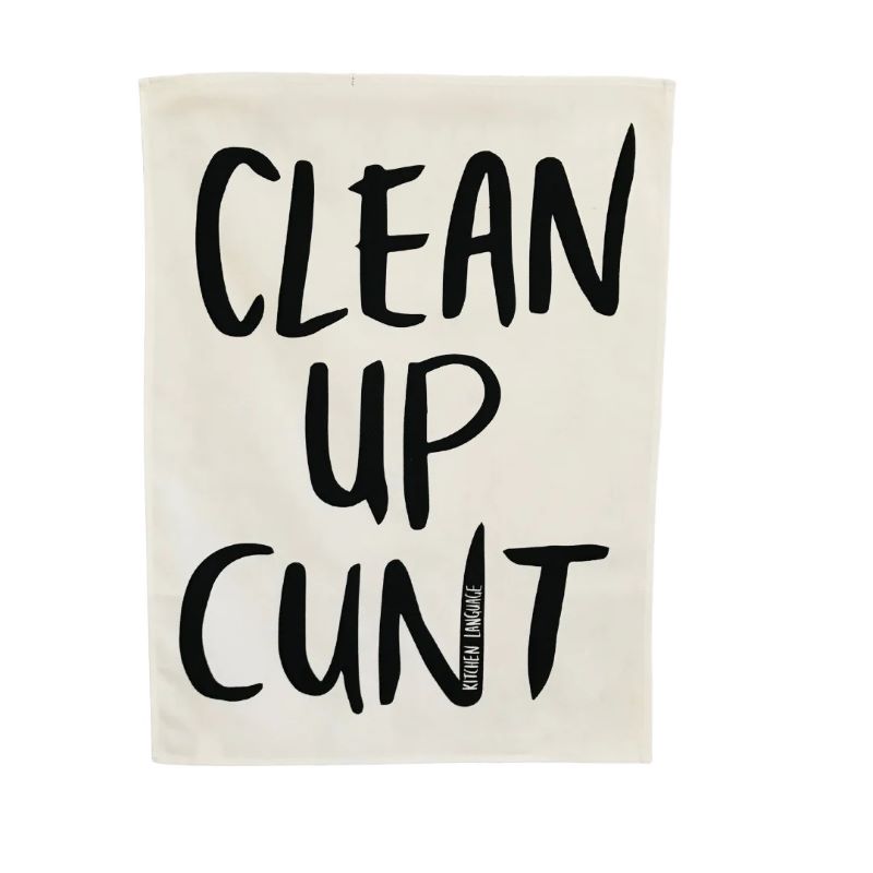 Sweary Tea Towels by Kitchen Language