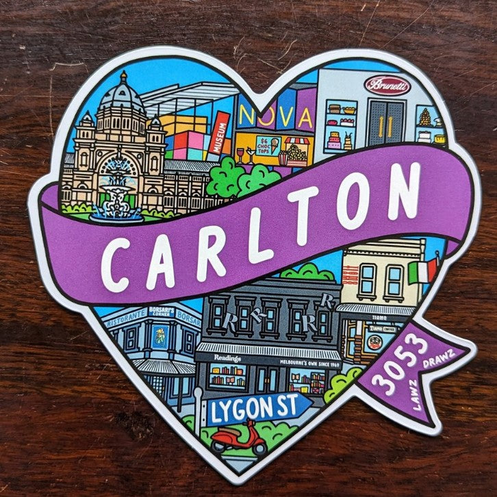 Melbourne Suburb Magnets