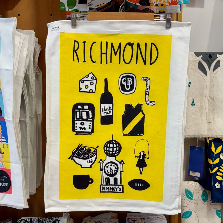 Melbourne Suburb Tea Towels by Cheerio