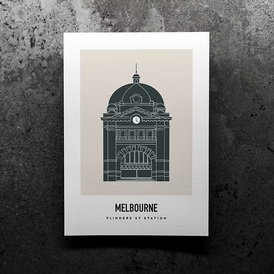 Melbourne Art Travel Prints by James Dow