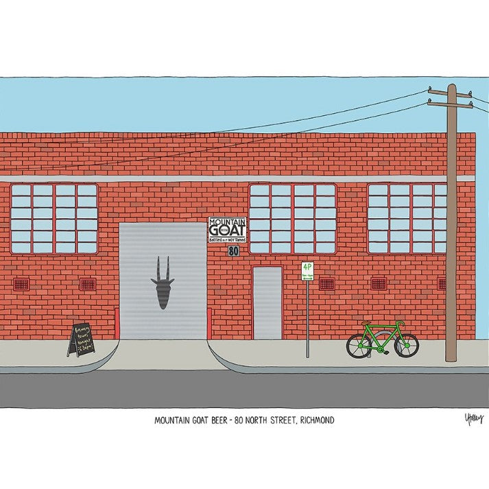 Pubs of Richmond Prints by Lawz Drawz