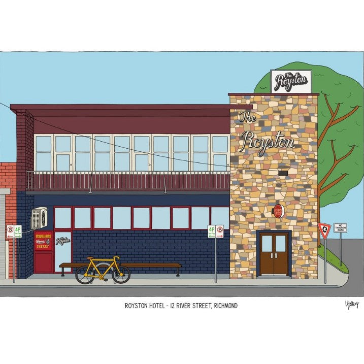 Pubs of Richmond Prints by Lawz Drawz