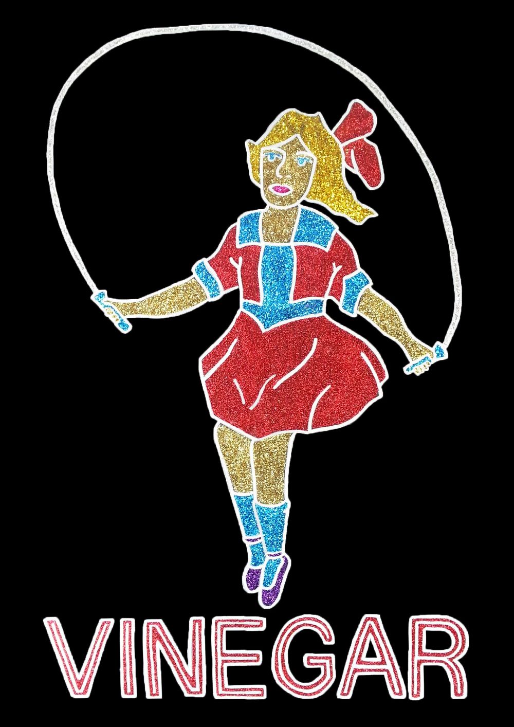 Skipping Girl Audrey Print