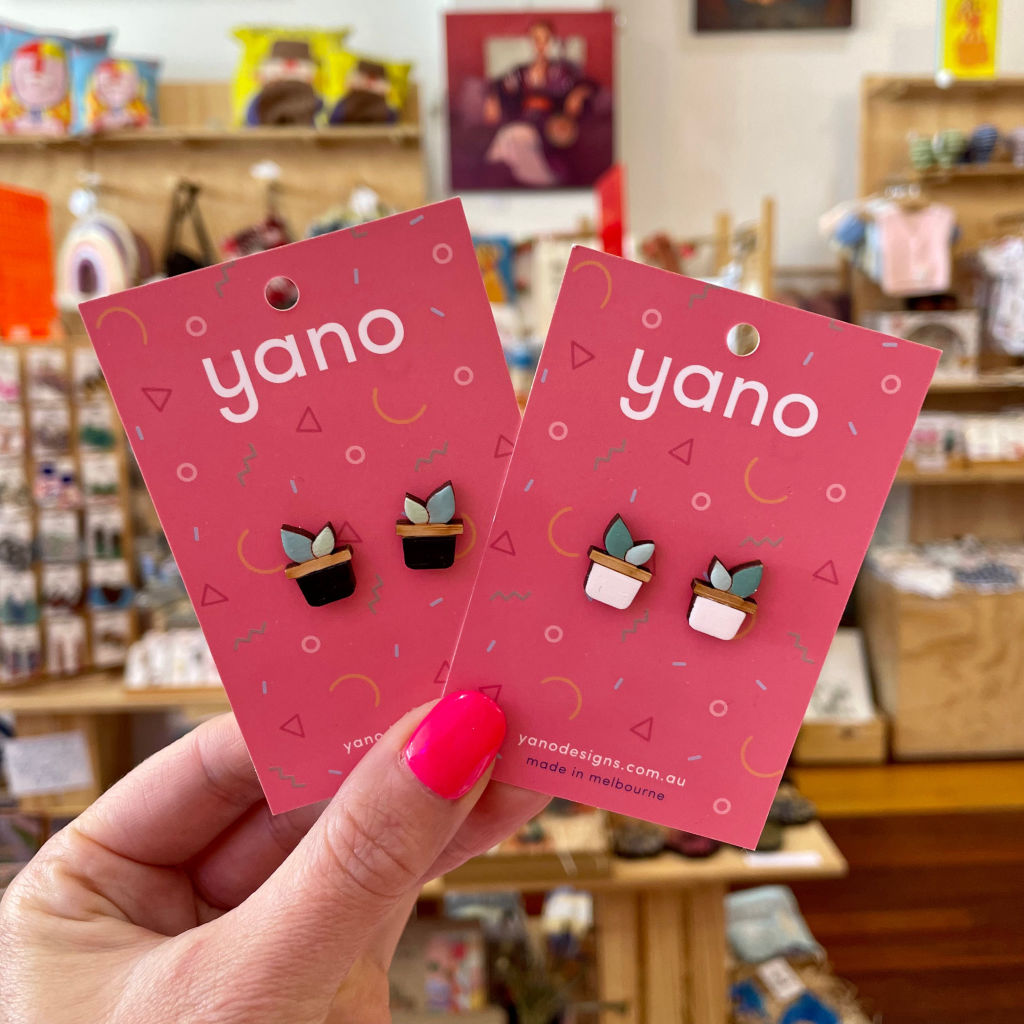 Handmade Studs Earrings by Yano