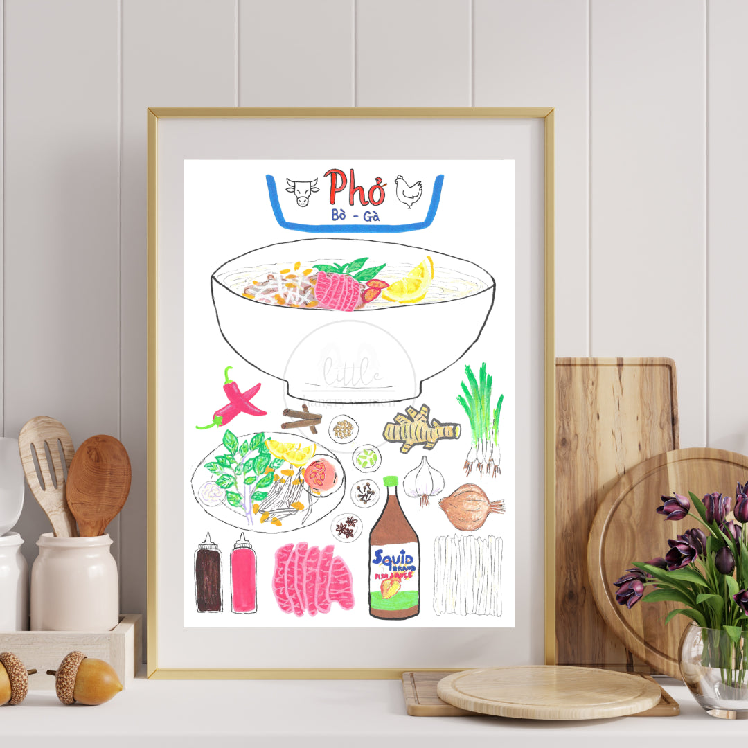 Foodie Prints by Little Hangry Women