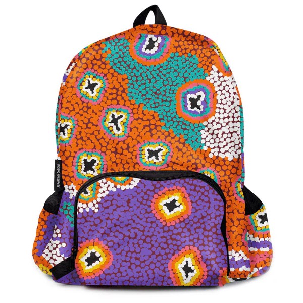 Aboriginal Art Foldable Backpack