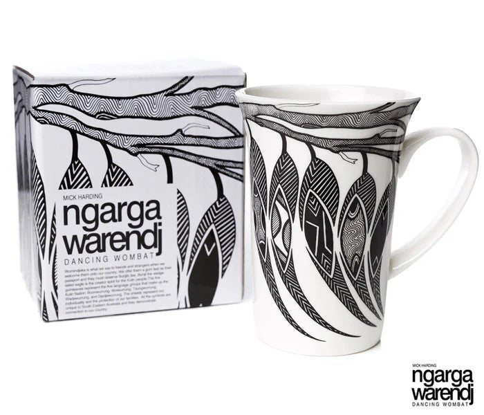 Aboriginal Art Fine Bone China Mug