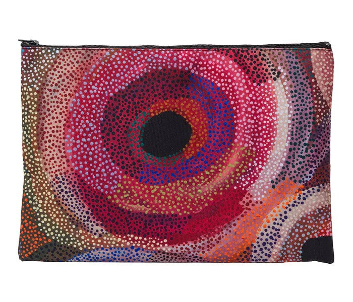 Indigenous Art Pencil/Make Up Zip Case