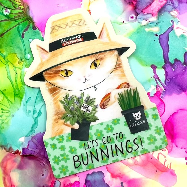 Cat Vinyl Art Stickers
