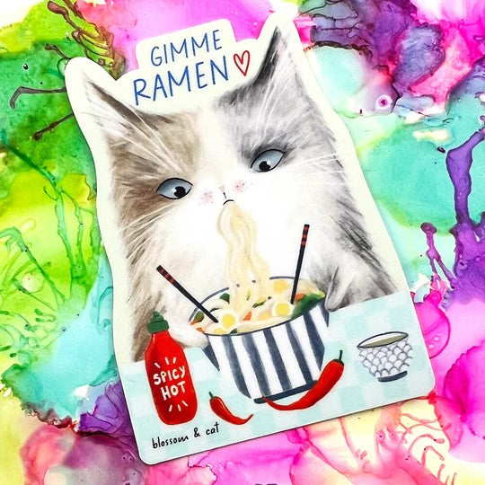 Cat Vinyl Art Stickers