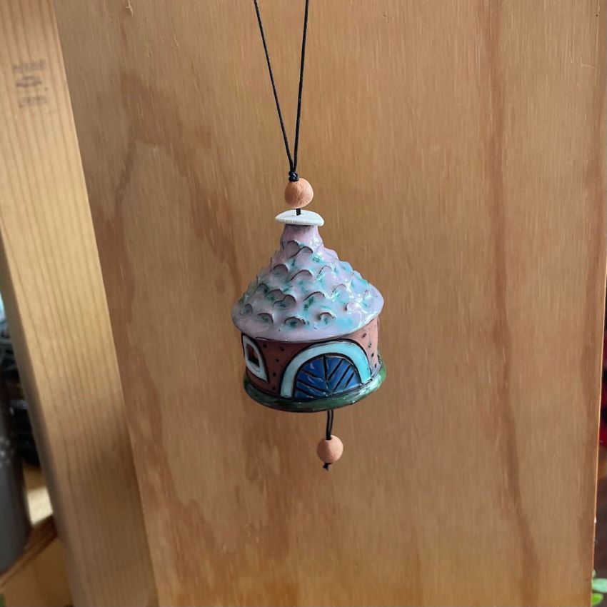 Mini Ceramic House Bells - Kovelis