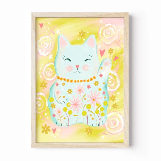Cat Art Prints