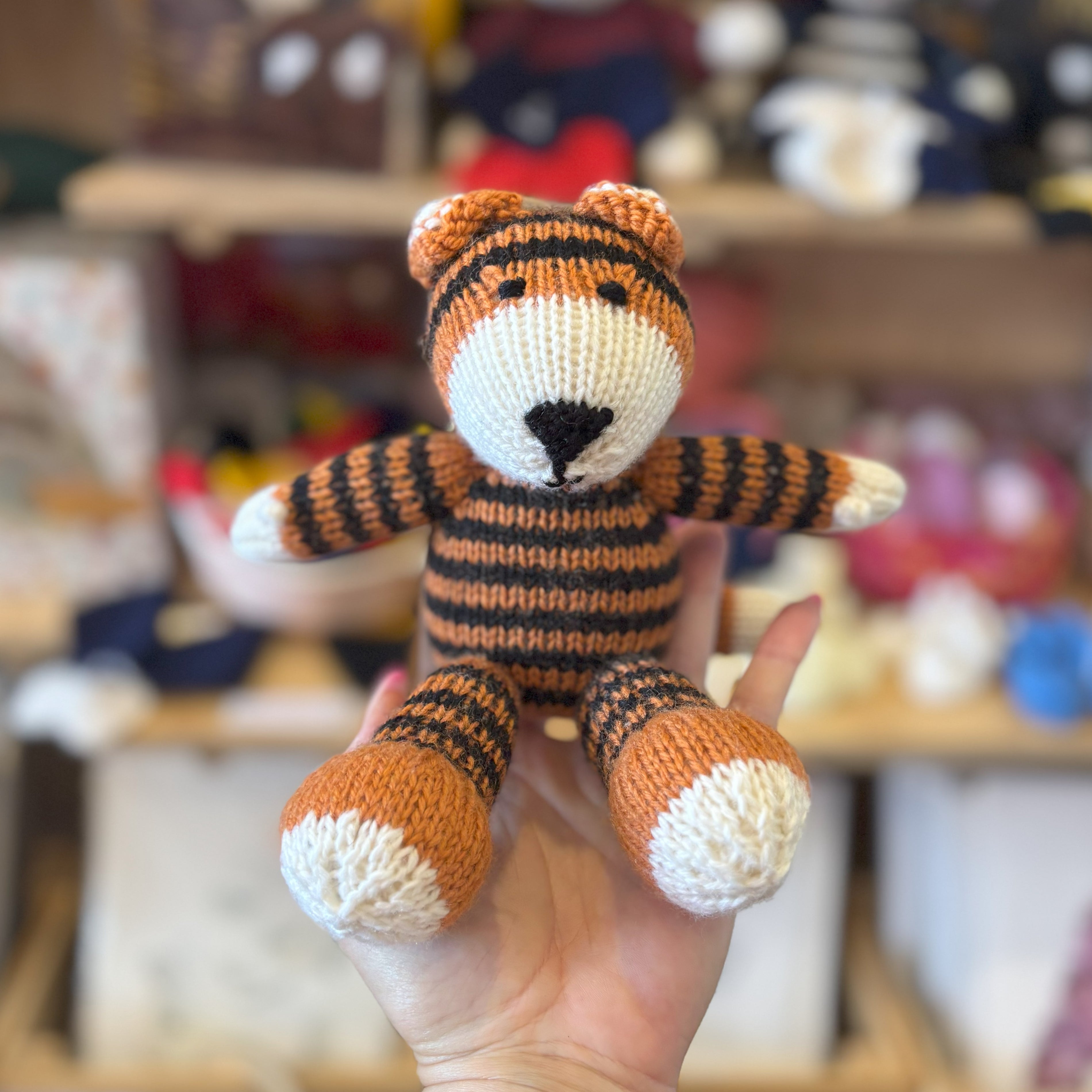 Knitted Footy Toys