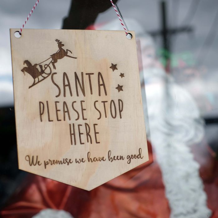 Santa Please Stop Here
