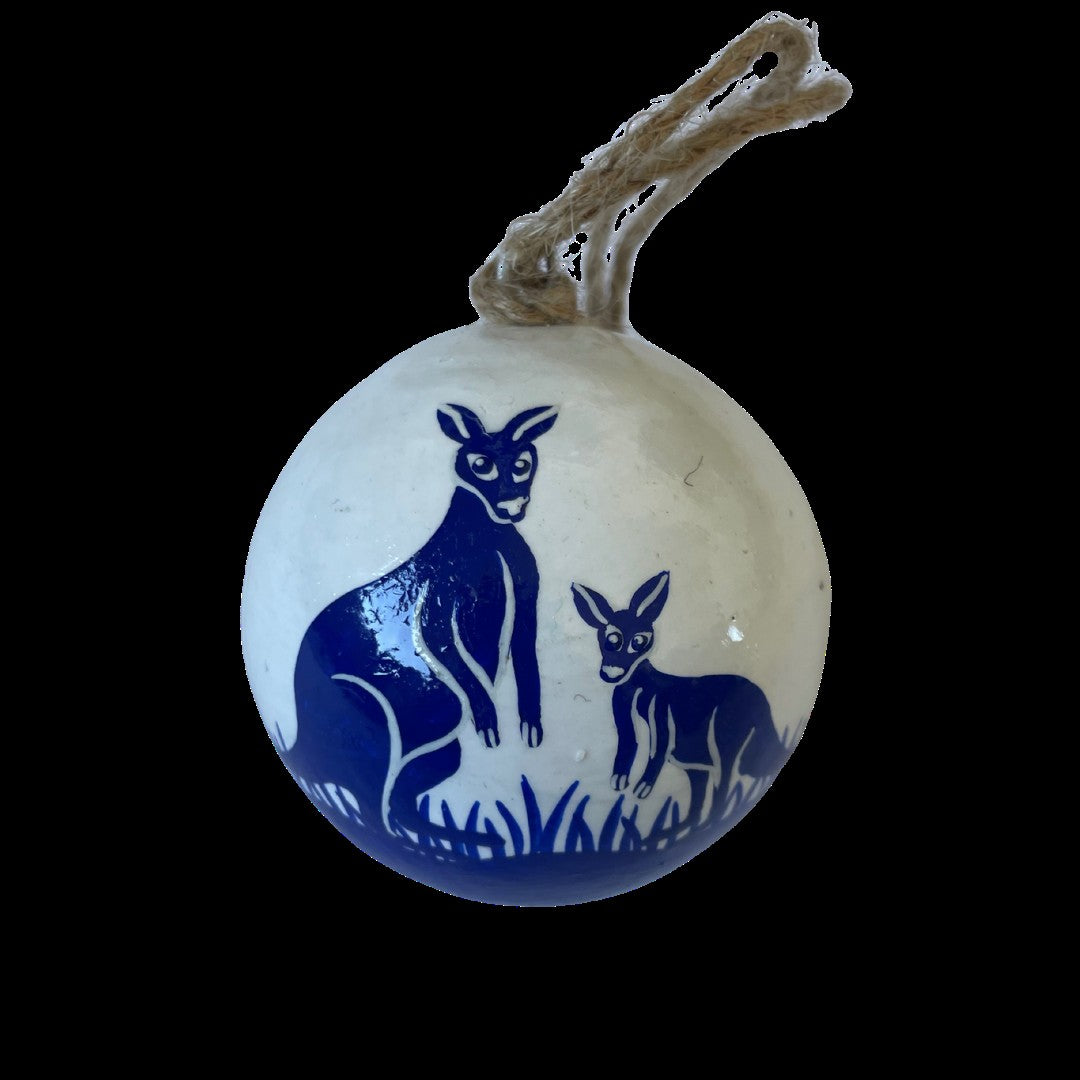 Hand Painted Australian Animal Baubles
