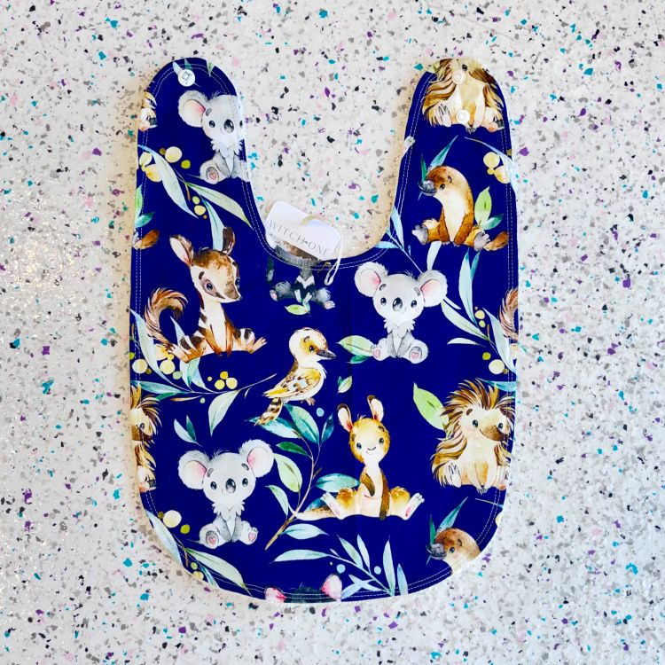 Handmade Australian Themed Bibs