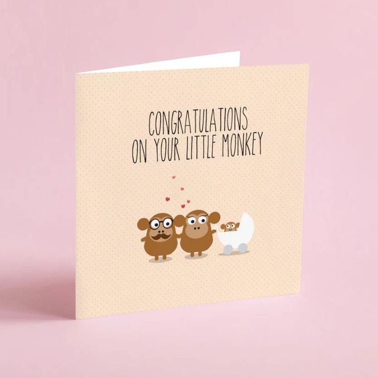 Handmade New Baby Cards by The Little Blah