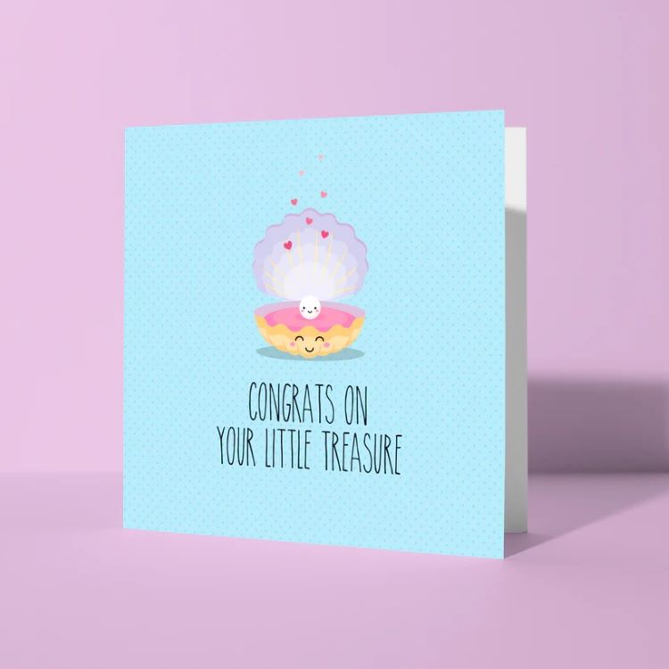 Handmade New Baby Cards by The Little Blah